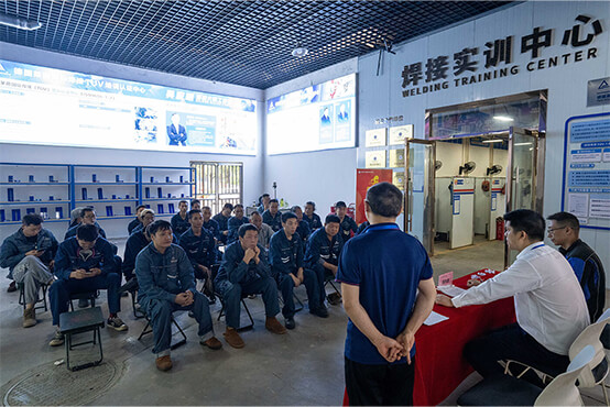 重庆万通2024年第四期短期焊接专业比赛